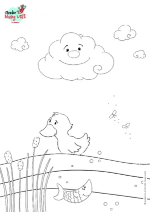 Ente und Fisch