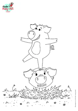 Tanzende Schweine